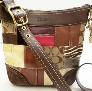 Coach  Patchwork Crossbody Bag